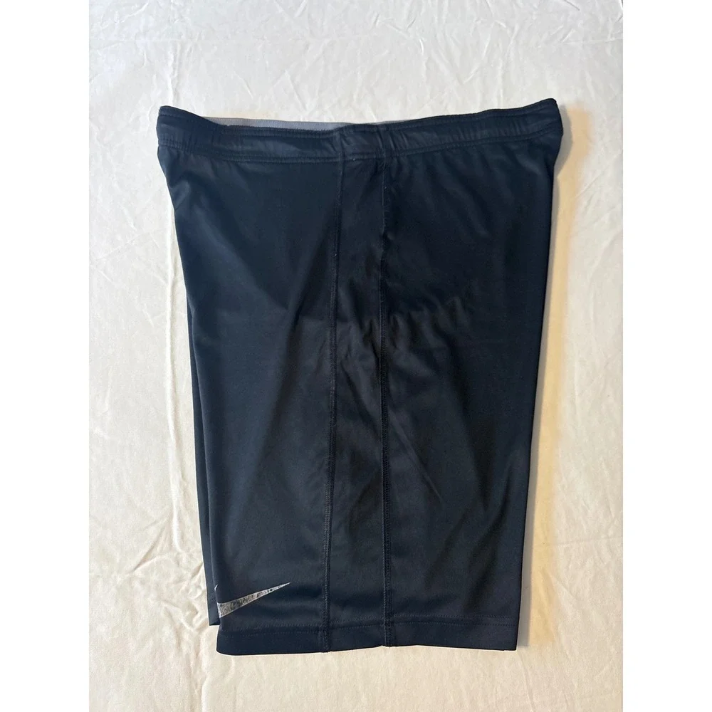 Nike Dri-FIT Soccer Shorts Mens XL (34) Black Blue Knights‎ Training